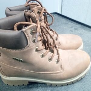 Lugz Tan Lace Up Boots for Women